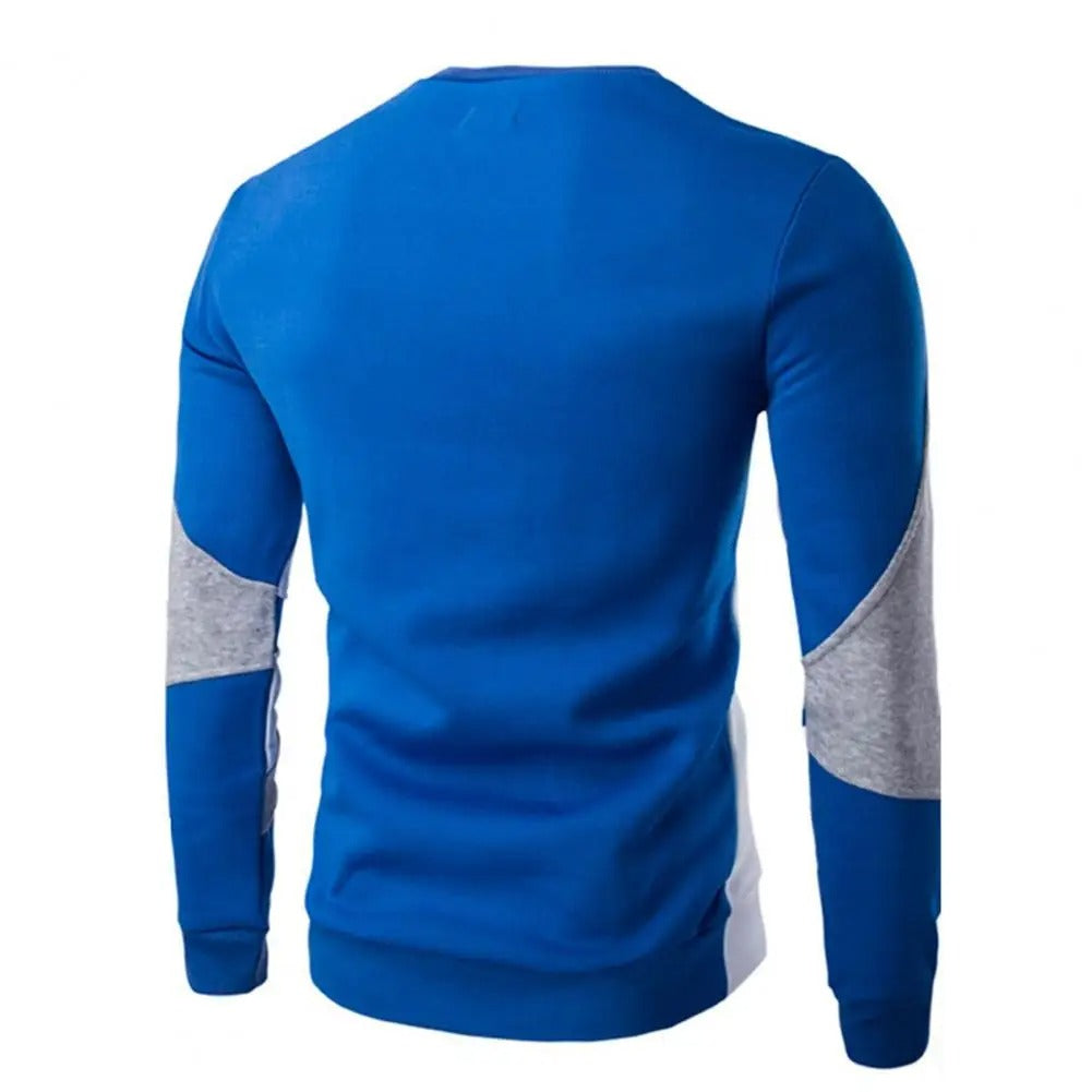 Lässiges Herren Sweatshirt mit Rundhalsausschnitt