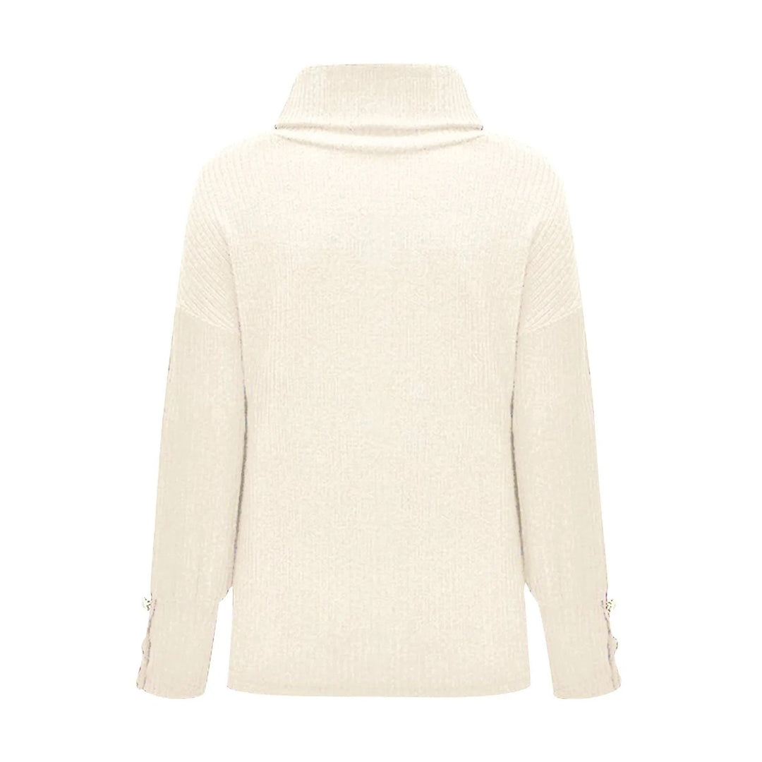 Vintage-Rollkragenpullover für Frauen