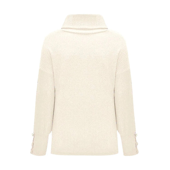 Vintage-Rollkragenpullover für Frauen