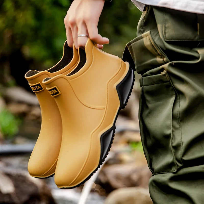 Rutschfeste Gummistiefel