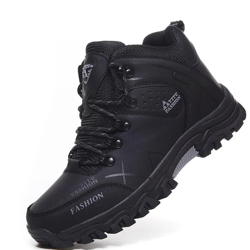 Wasserdichte Leder Herren Turnschuhe