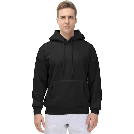 Heren Lässige Oversize-Kapuzenpullover