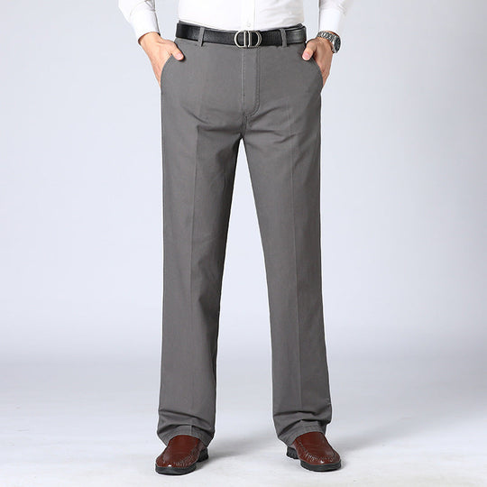 Herren Chino Hose Elegantes Design Baumwollmix mit Taschen 4