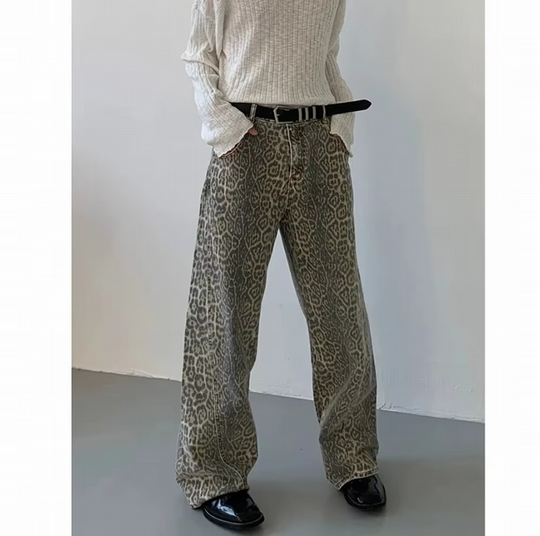 Leopard Damenhosen