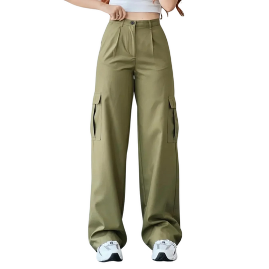 Multi Pocket Cargohose für Damen