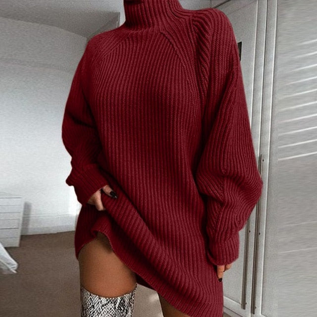 Variant image for Damenpullover Kuscheliger Strick Stil Warmes Material für Herbst/Winter-16
