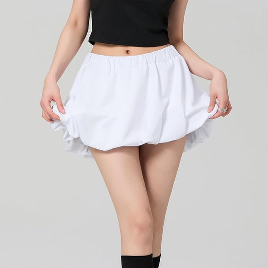 Damen Minirock Ballon