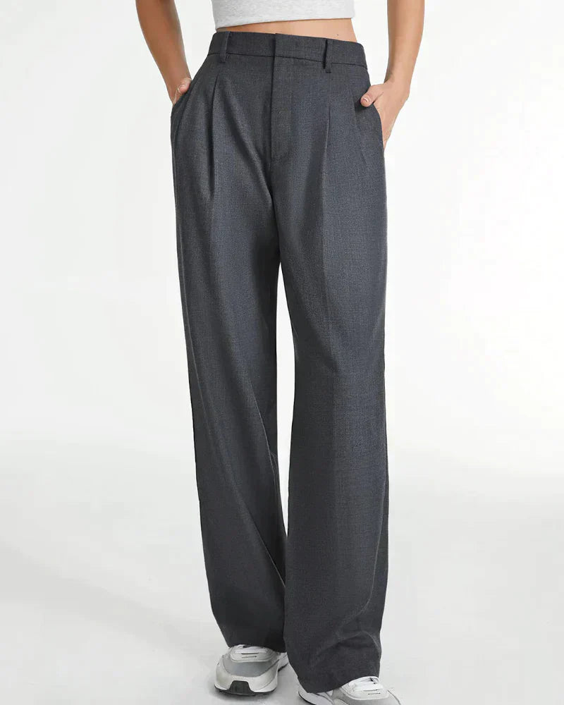 Variant image for Damen Tailored Hosen Eleganter Schnitt Polyester-Viskose-Mix-46