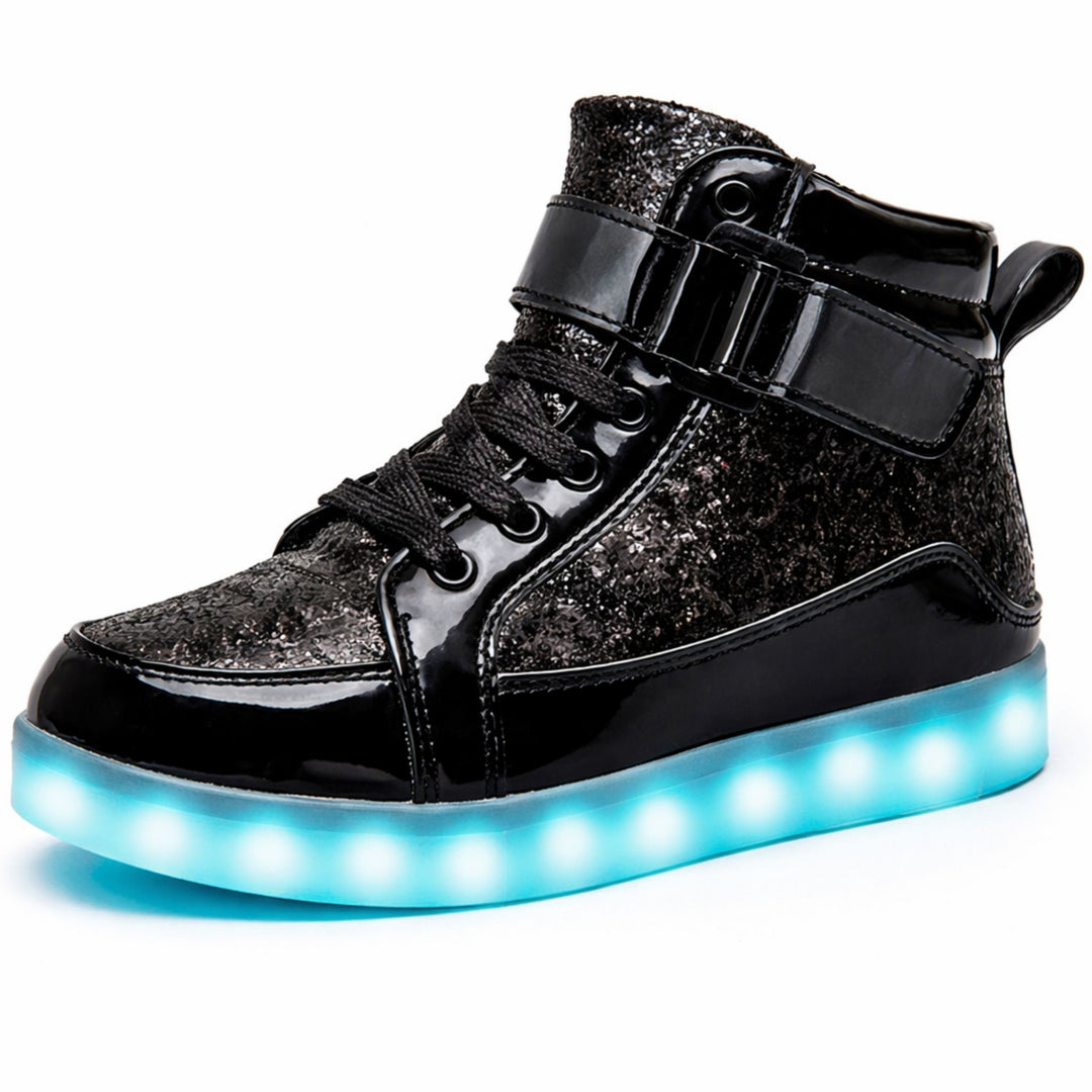 Unisex LED Sneakers mit Wiederaufladbarer Beleuchtung für Partys und Freizeit
