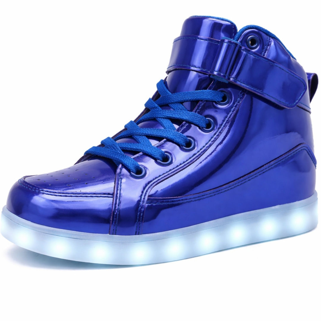 Unisex LED Sneakers mit Wiederaufladbarer Beleuchtung für Partys und Freizeit