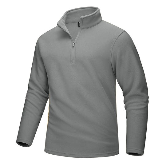 Fleece-Pullover mit halbem Reißverschluss für Männer