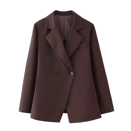 Damenblazer mit Umlegekragen