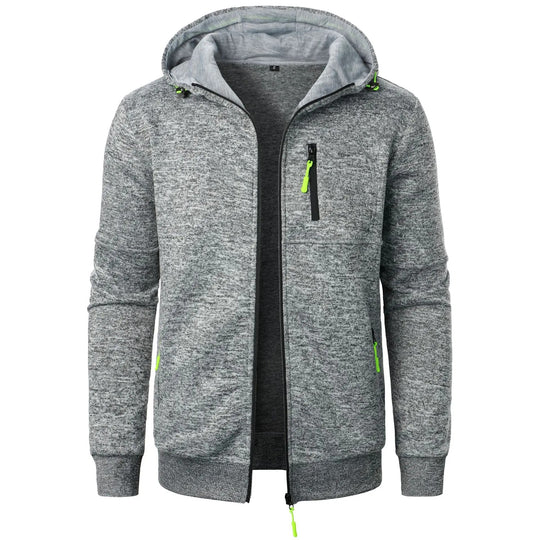 Lässige Sportjacke mit Kapuze für Männer
