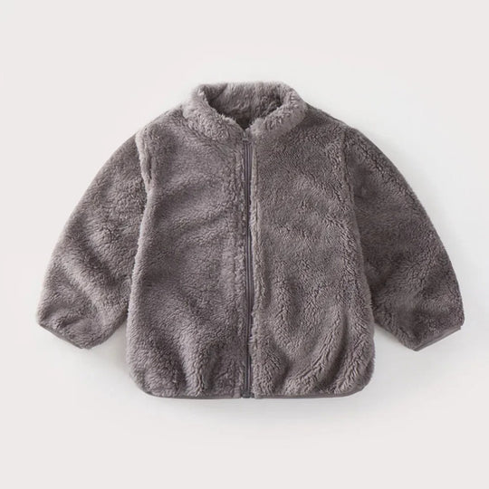 Warme Kinder-Fleecejacke