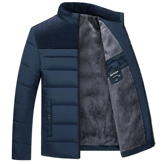 Winter-Parka für Männer aus Plüsch mit Verdickung