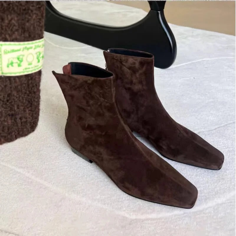 Wildlederstiefeletten für Frauen