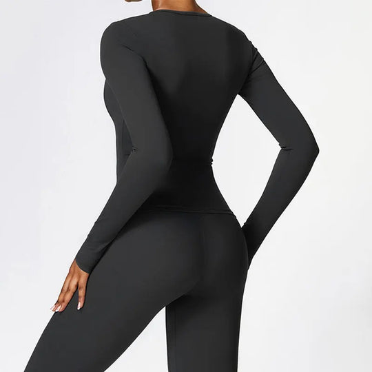 Damen Dry Fit Yoga Shirt