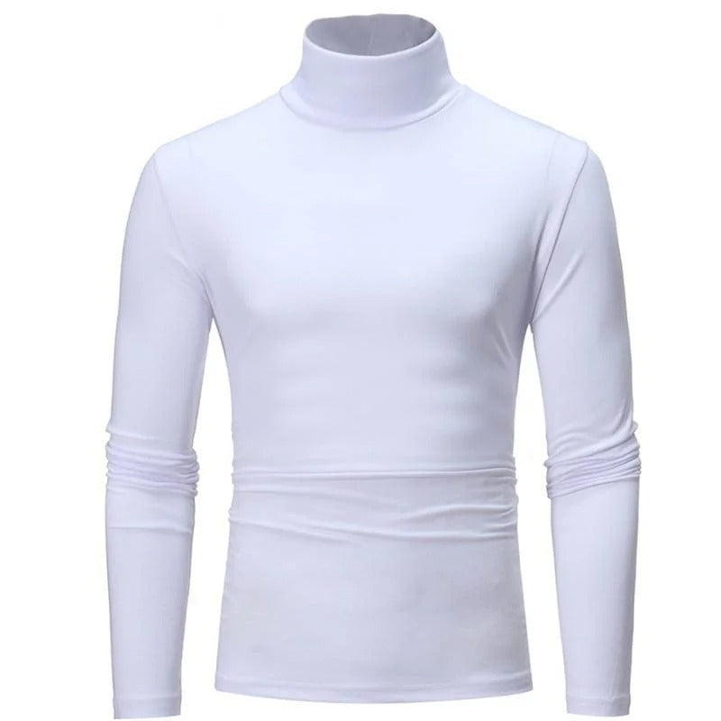 Thermoshirt für Männer mit hohem Halsausschnitt