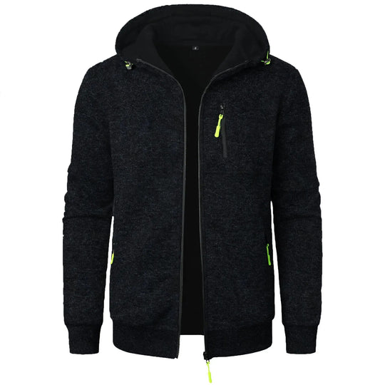 Lässige Sportjacke mit Kapuze für Männer
