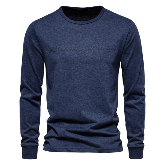 Lässiges T-Shirt mit Buchstabenaufdruck für Männer