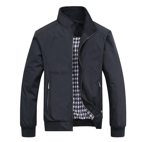 Heren Casual Slank Bomberjacke