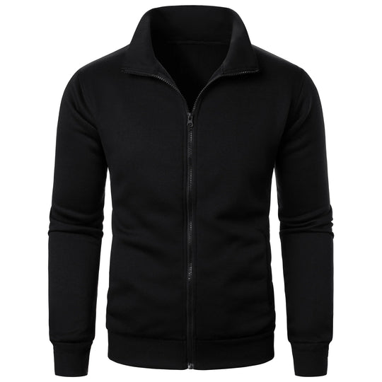 Freizeitjacke für Herren mit Stehkragen und Reißverschluss
