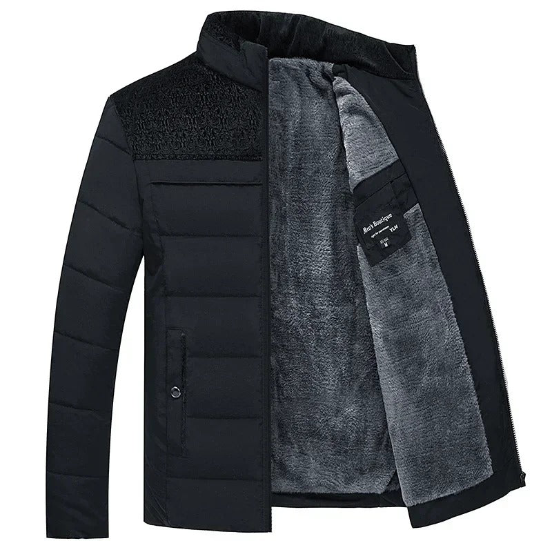 Winter-Parka für Männer aus Plüsch mit Verdickung