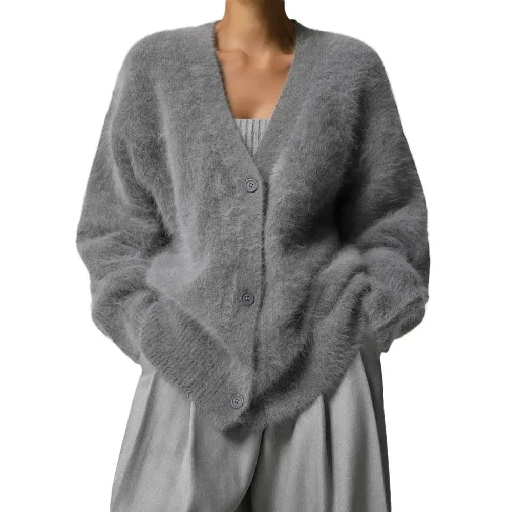 Weiche Strickjacke für Damen