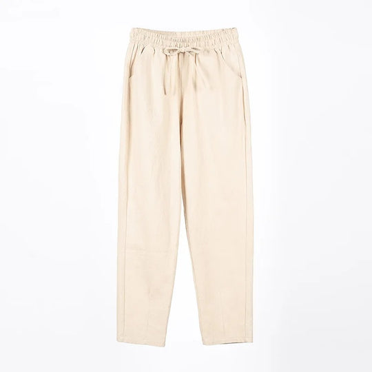 Haremshose mit elastischer Taille für Frauen