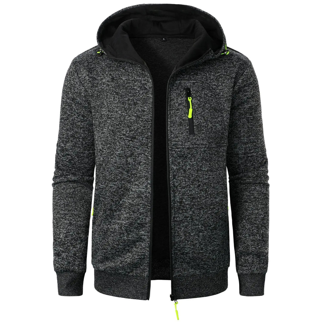 Lässige Sportjacke mit Kapuze für Männer