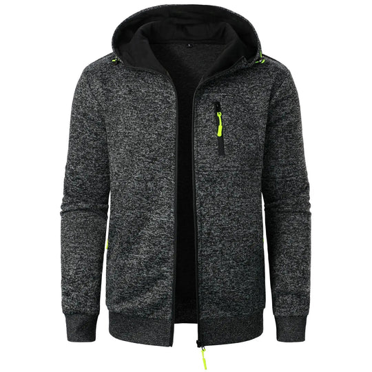 Lässige Sportjacke mit Kapuze für Männer