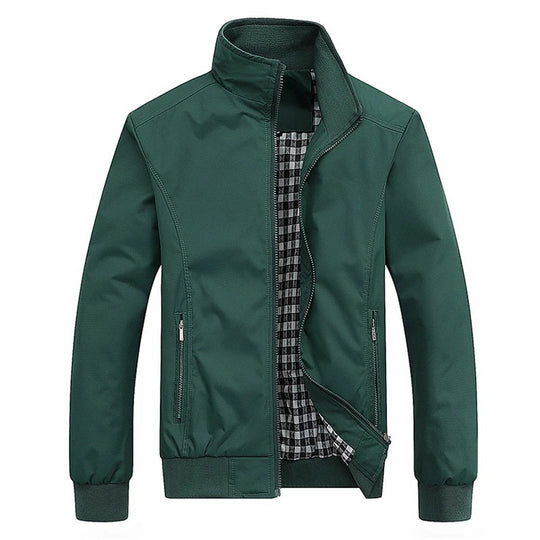 Heren Casual Slank Bomberjacke