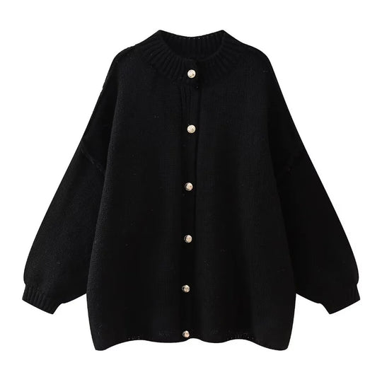 Lässiger weiter Pullover für Frauen
