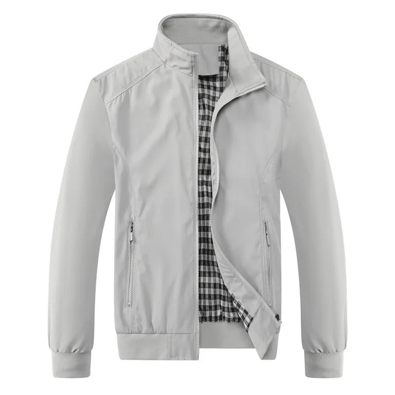 Heren Casual Slank Bomberjacke