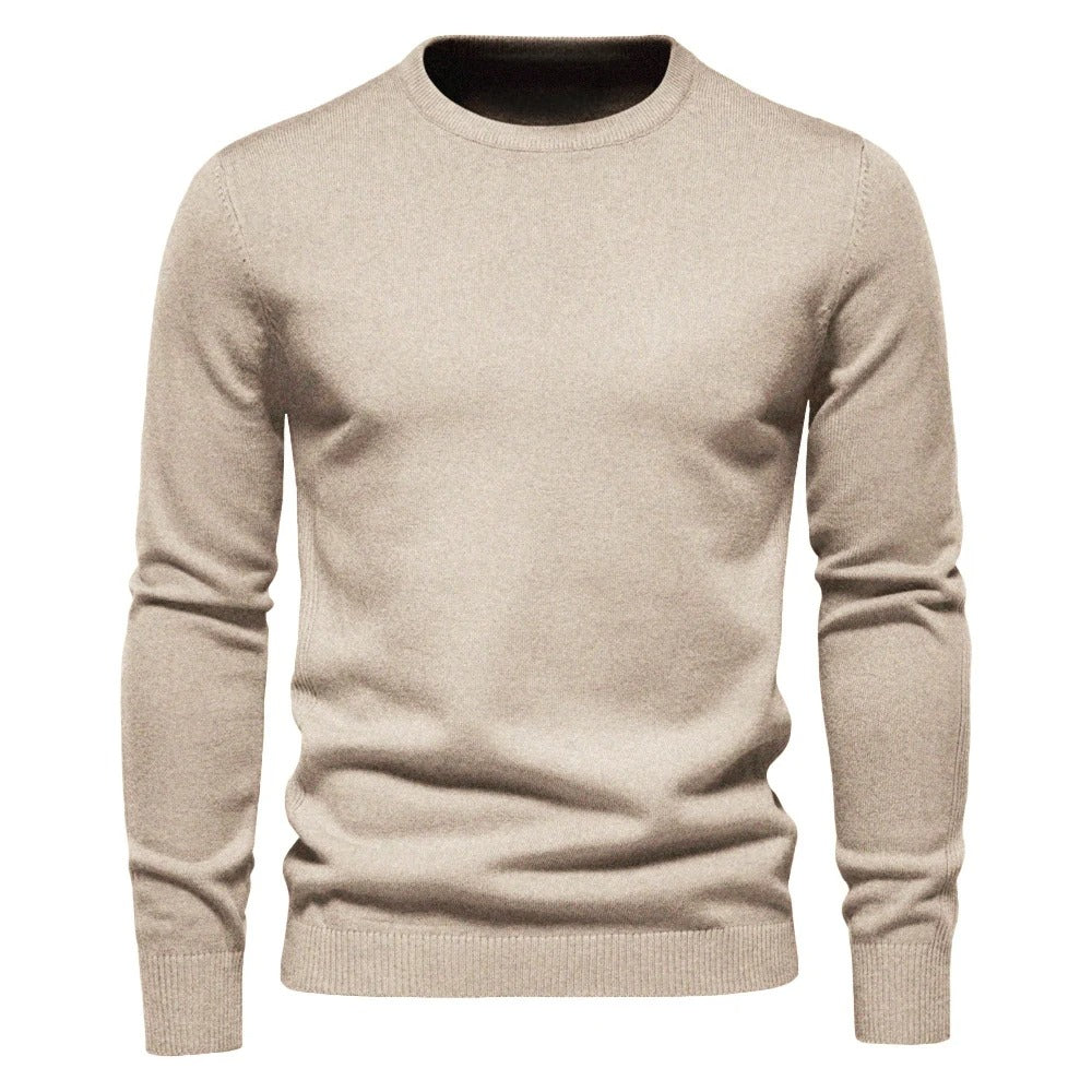 Dicker Pullover für Männer mit schmaler Passform