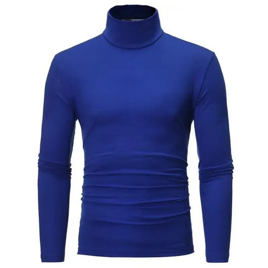 Schmal geschnittenes Thermo-Wintertop mit hohem Halsausschnitt für Männer