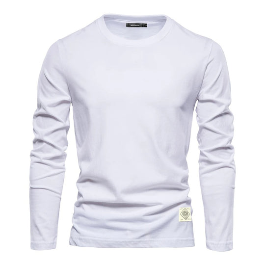 Klassisches Langarm-T-Shirt für Männer