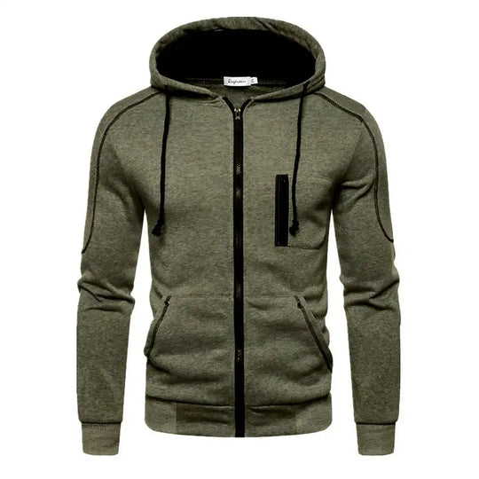 Pullover mit Kapuze und Reißverschluss für Männer