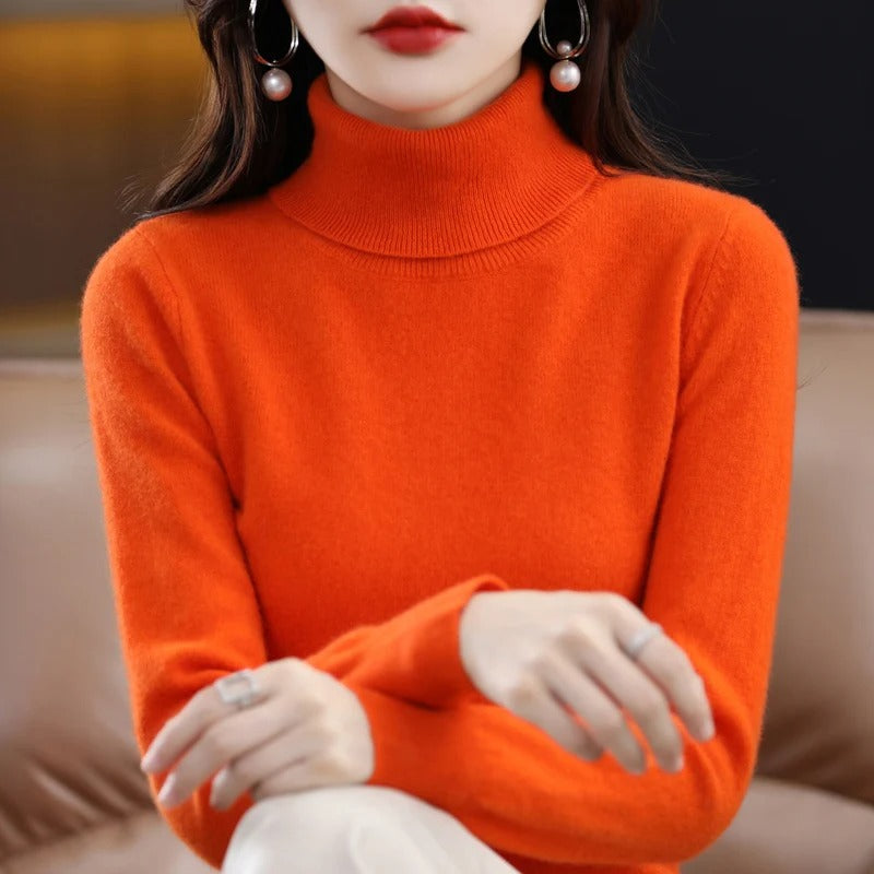 Damen-Strickpullover aus Kaschmir