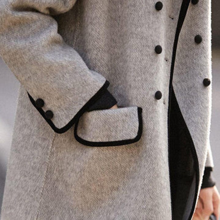 Vintage Damenjacke mit langen Ärmeln