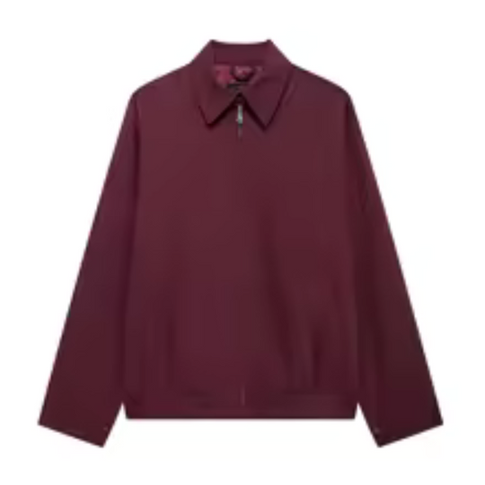 Damen Vintage Lose Reißverschluss Jacke
