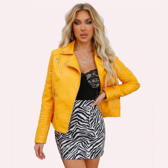 Lederjacke für Frauen